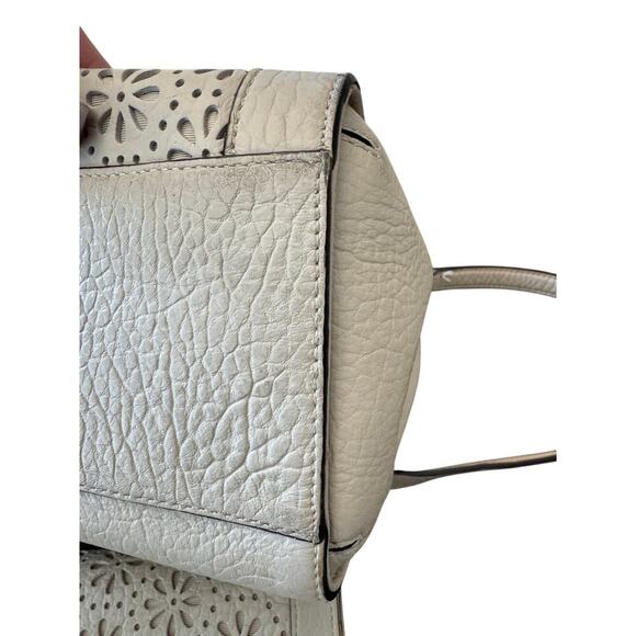 Pre Loved Kate Spade NY Perri Lane Romy Leather Floral Eyelet Purse & Wallet - Picture 16 of 16